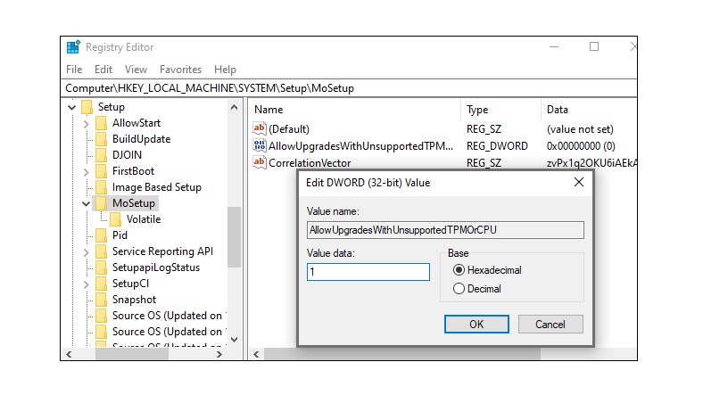 Windows Kayıt Defteri