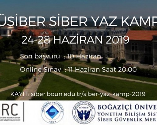 Boğaziçi Ücretsiz Siber Yaz Kampı İçin Son Başvuru 10 Haziran