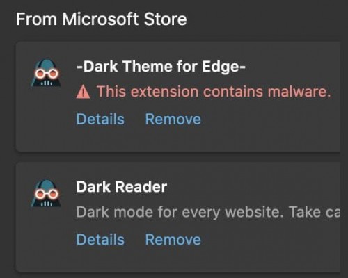 Microsoft, Sahte ve Zararlı Uzantıları Edge’in Mağazasından Kaldırdı