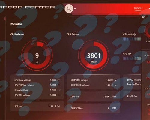 Oyunlar İçin Bilgisayarınızı En İyi Şekilde Optimize Eden  MSI Dragon Center  Nedir, Ne İşe Yarar, Nasıl Kullanılır?