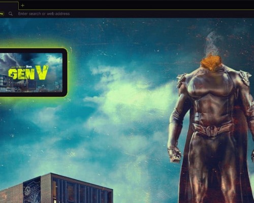 Opera GX ve Amazon Prime Video İş Birliği ile Gen V Karakterleri Tarayıcıya Geliyor