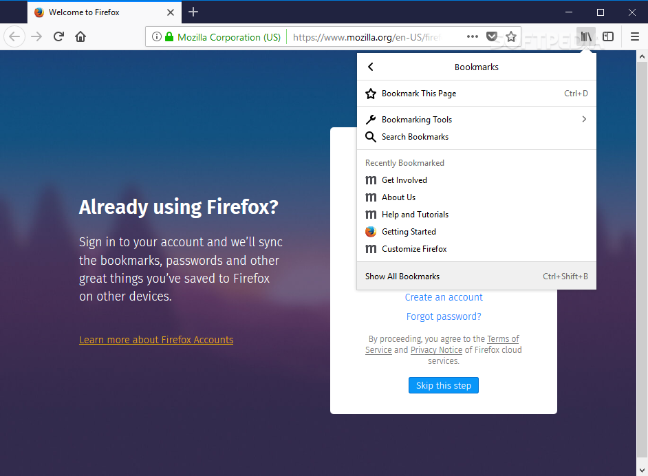 Mozilla Firefox 69.0