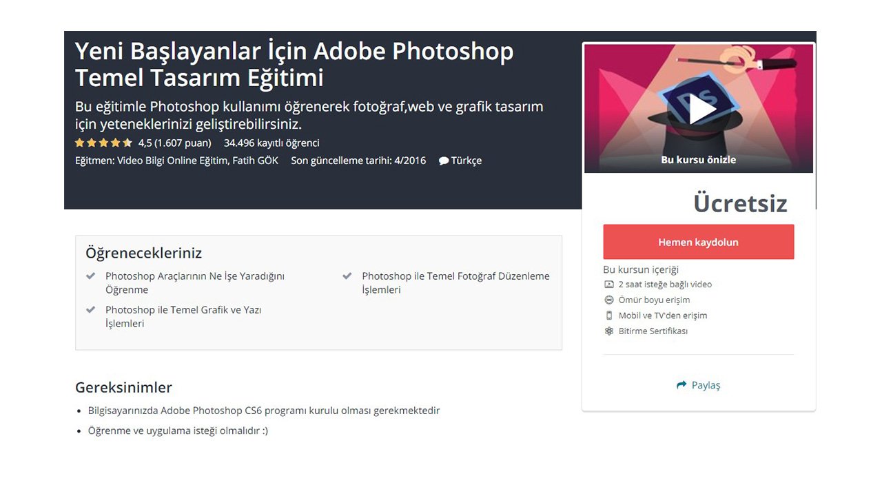 fatih gök photoshop kursu