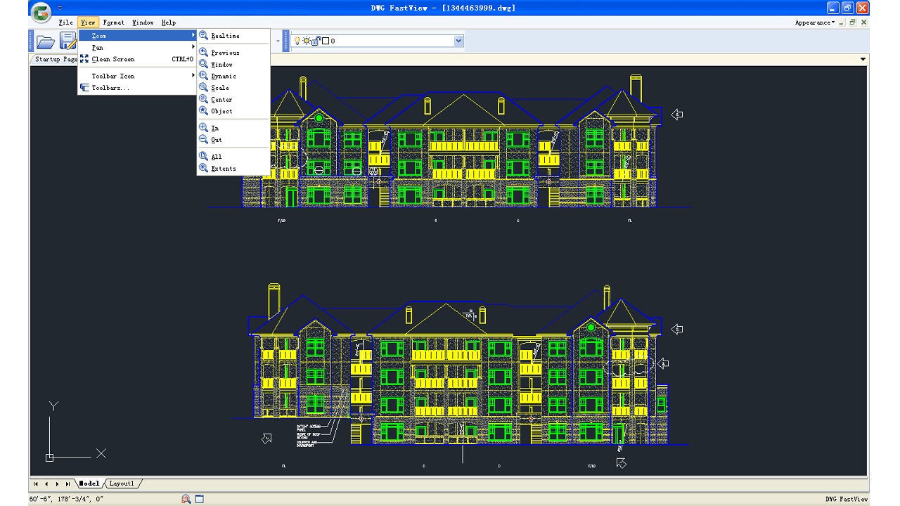 dwg dosyası açma