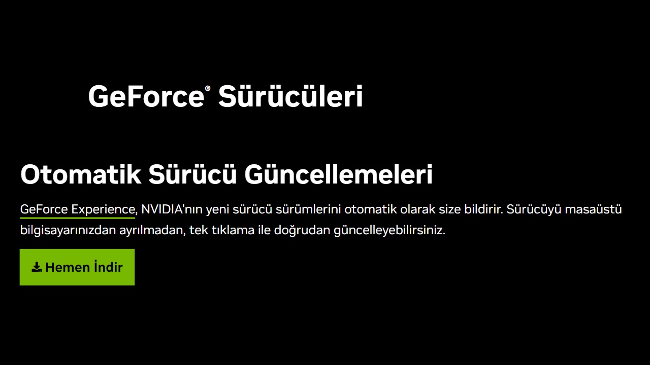 nvidia denetim masası