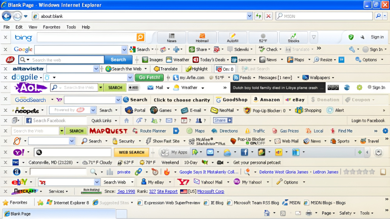 toolbar