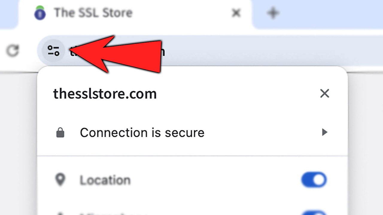 Tarayıcı kilit simgesi